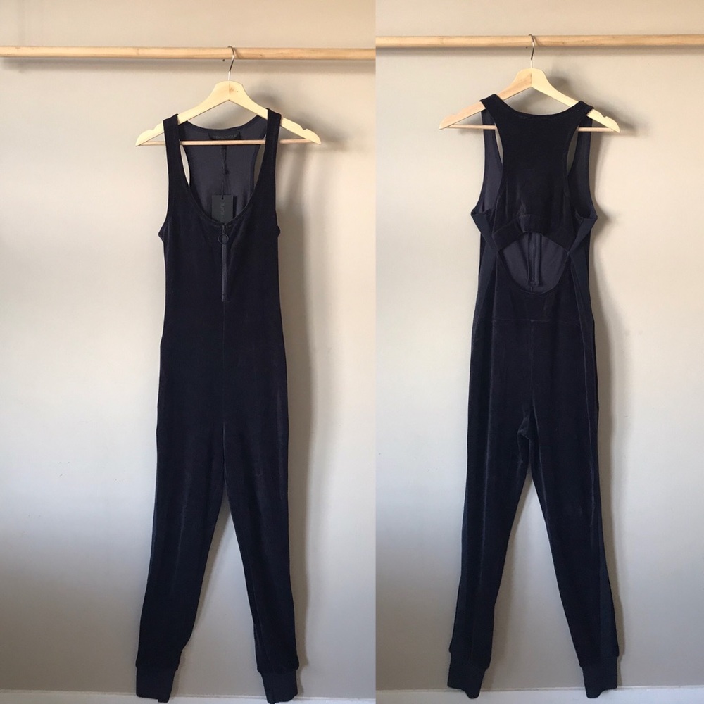 Kendall+Kylie Velvet Jumpsuit